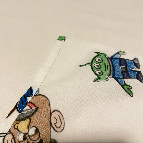 Vintage Toy Story Double/Full Flat Sheet 93” x 76” - Picture 16 of 16